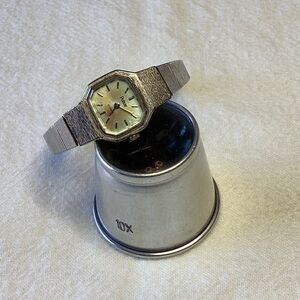 PULSAR Blue and Silver Watch
